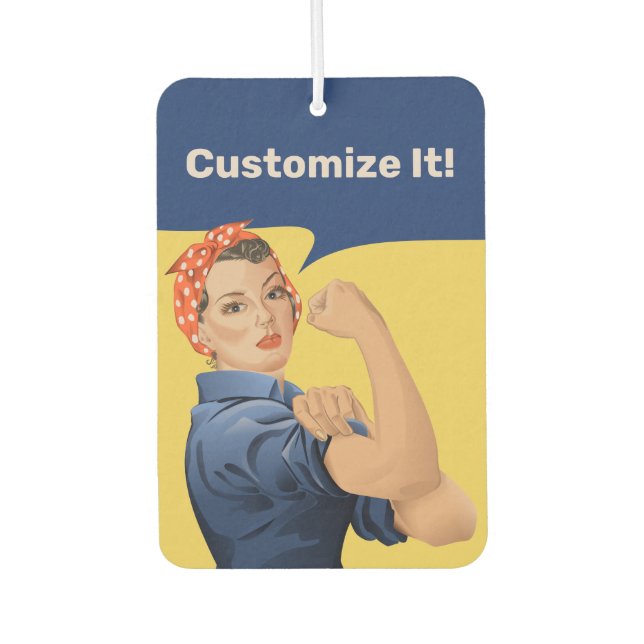 Ambientador Rosie the Riveter (Anverso)
