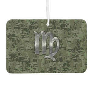 Ambientador Rótulo Virgo Zodiac en Camo Digital Verde Militar