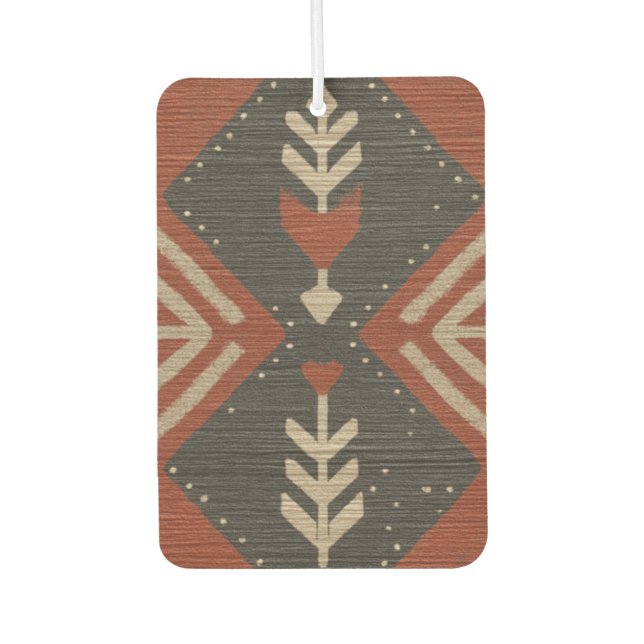 Ambientador Rustic Boho Air Freshener Terracotta Print (Anverso)