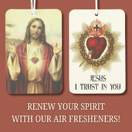 Ambientador Sagrado Corazón de Jesús Católico Tradicional