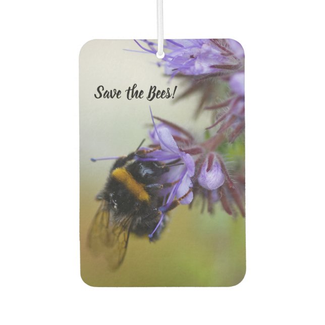 Ambientador "¡Salven las abejas!" Freshener de Aire Automático (Anverso)