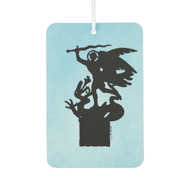 Ambientador San Miguel y Dragón (Anverso)