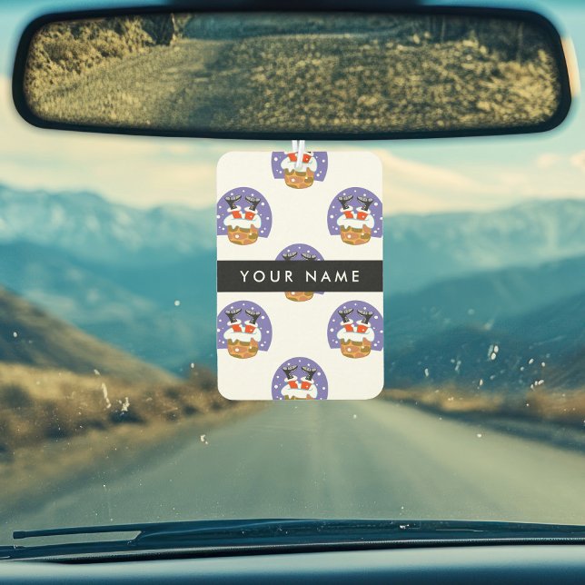 Ambientador Santa Claus En Chimney, Nieve, Navidades, Año Nuev (Subido por el creador)