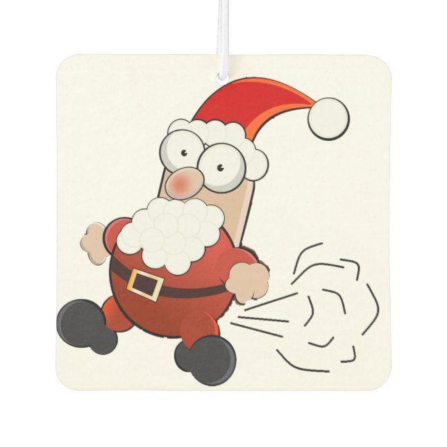 Ambientador Santa Farting Air Freshener (Anverso)