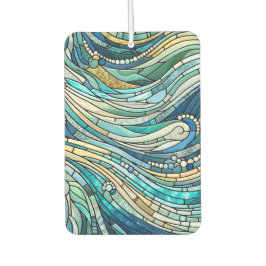 Ambientador Sea of Waves Teal Mosaic Fine Art