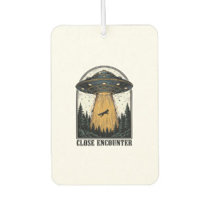 Ambientador Secuestro del bosque alienígena grabado vintage de