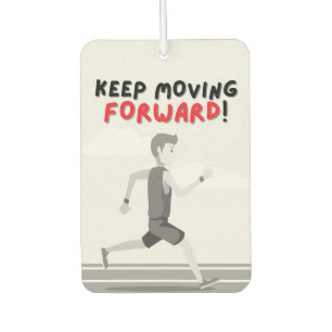 Ambientador Seguir avanzando   Cotización Motivacional de Runn