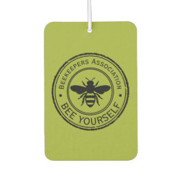 Ambientador Sello - TU TEXTO - ABEJA 1 - Diversión de fanático