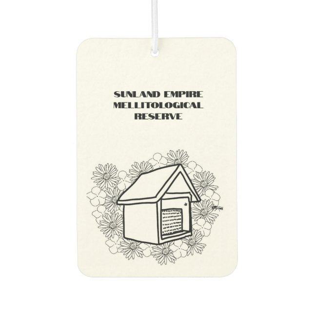 Ambientador SEMR Air Freshener, Onyx Fro (Anverso)