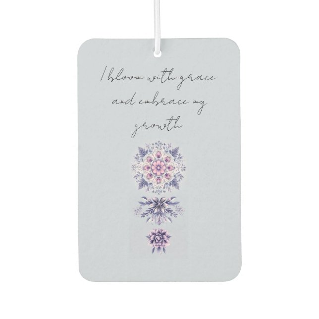 Ambientador Serenity en flor Mandala Air Freshener (Anverso)