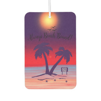 Ambientador Siempre pegado a la playa, morado