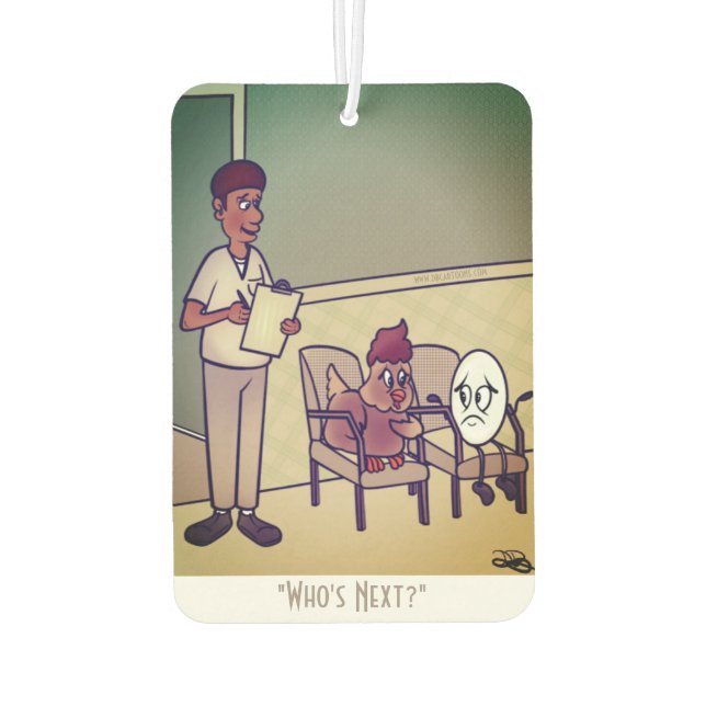 Ambientador Siguiente Freshener de aire blanco (Reverso)