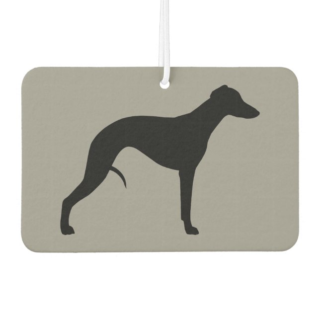 Ambientador Silhouette Whippet (Anverso)