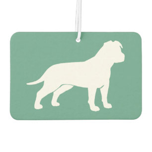 Ambientador Silueta de AmStaff (Orejas caídas)