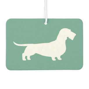 Ambientador Silueta de Dachshund de Pelo Duro