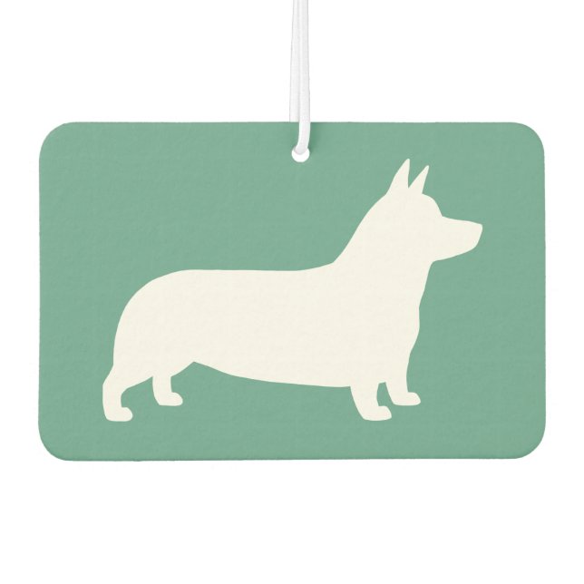 Ambientador Silueta de Pembroke Welsh Corgi (Anverso)