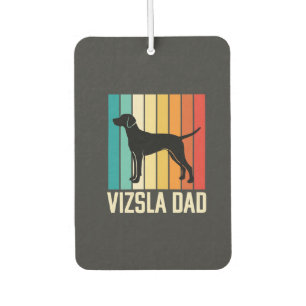 Ambientador Silueta de perro Retro Vizsla Papá
