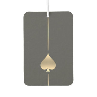 Ambientador Símbolo minimalista de la pala de oro