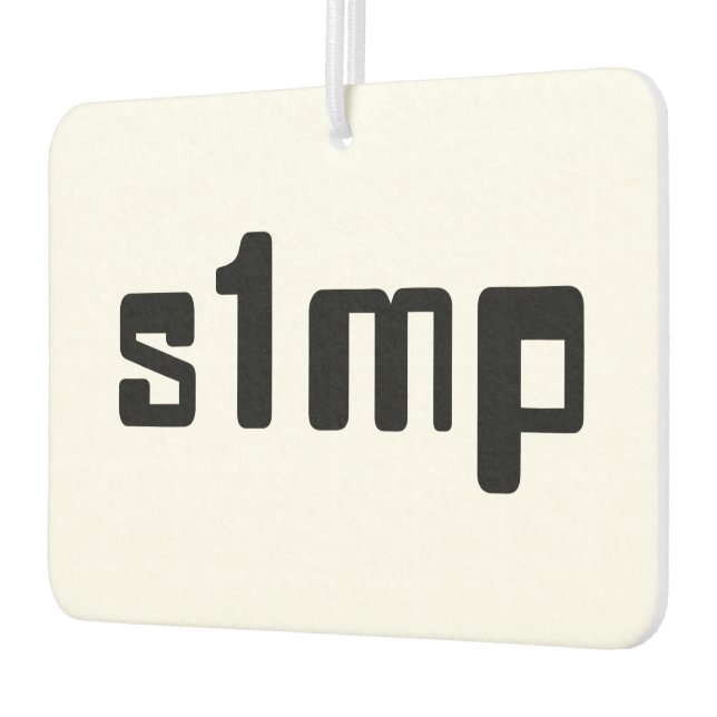 Ambientador Simp número uno (Izquierda)