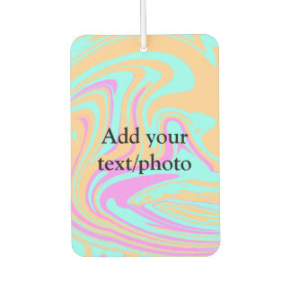 Ambientador Simple acrylic pour marble add your text name cust