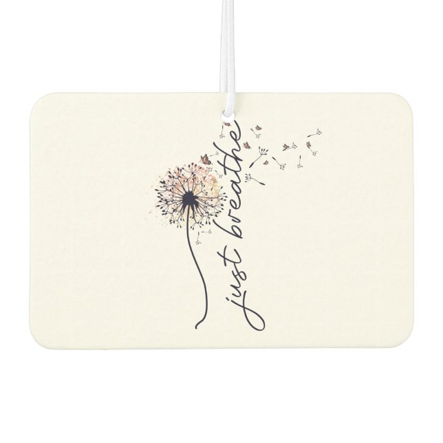 Ambientador Simplemente respira el yoga animador de Dandelion (Anverso)