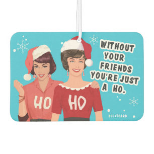 Ambientador Sin tus amigos - Navidades divertidos