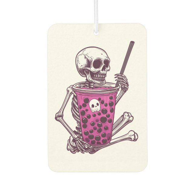Ambientador Skeleton Bubble Tea (Anverso)