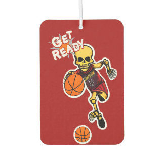 Ambientador Skeleton jugando al baloncesto por CallisC Square 