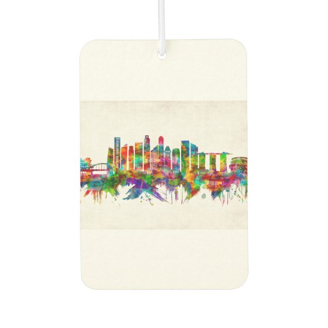 Ambientador Skyline de Singapur (Anverso)