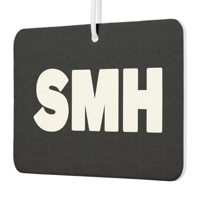 Ambientador SMH | Texto Jerga Aire Freshener (Izquierda)