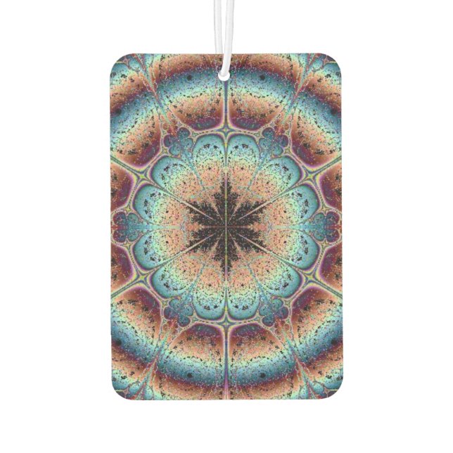 Ambientador Snowflake Rectangle Air Freshener (Reverso)