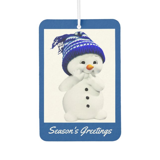 Ambientador Snowman Holiday Air Freshener (Anverso)