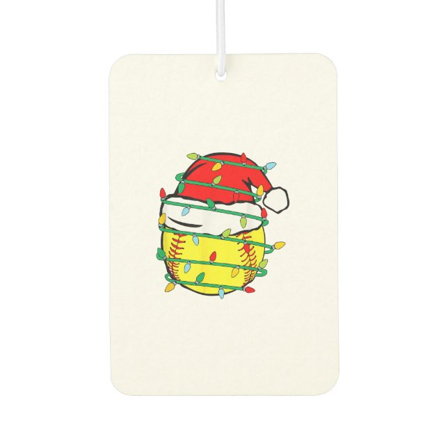 Ambientador Softbol de Navidad  (Anverso)