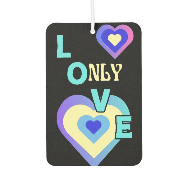 Ambientador Solo amor (Anverso)