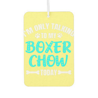 Ambientador Solo Hablo Con Mi Boxer Chow Today Premium