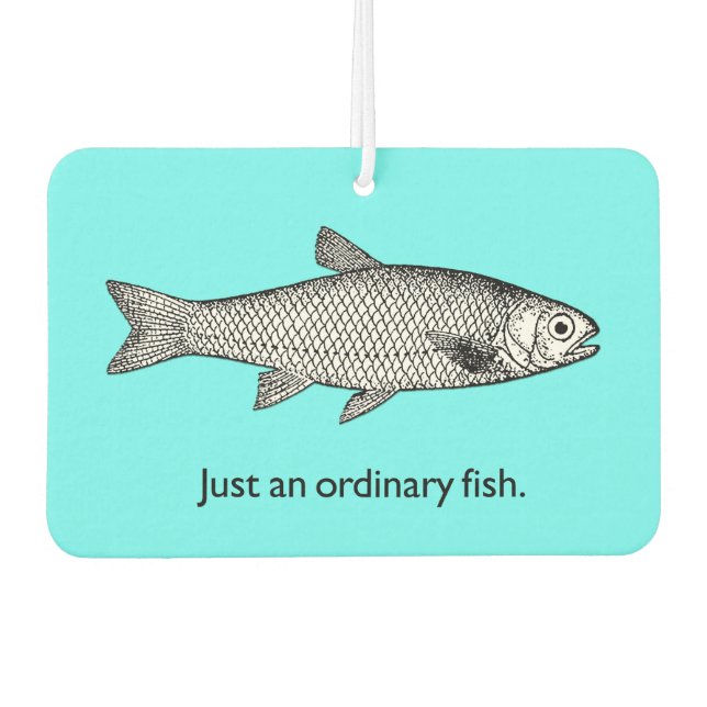 Ambientador Sólo un fresco de pescado común (Anverso)