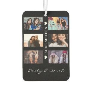 Ambientador Soul Sisters Script Personalizado 6 collage de fot