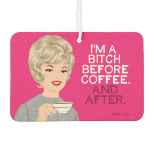 Ambientador ¡Soy un gruñón sin café!