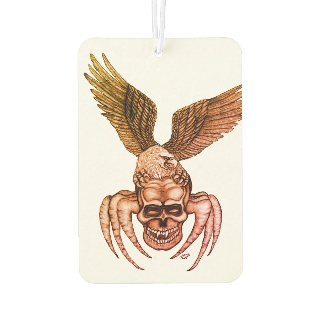 Ambientador Spiderskull con águila (Reverso)