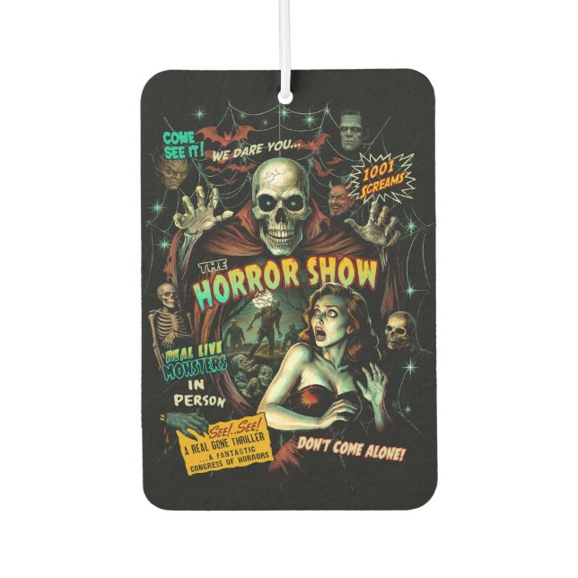 Ambientador Spook Show Horror Air Freshener (Anverso)