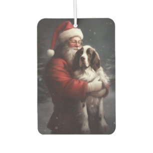 Ambientador Springer Spaniel Papá Noel Navideño Festivo