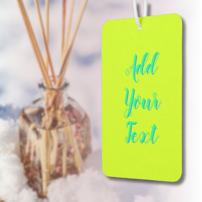 Ambientador SpringGreen 3D Azure nombre moderno Funny Lime Ama (Subido por el creador)