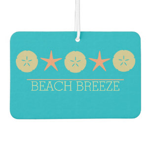 Ambientador Starfish Sand Dollar Beach naranja amarillo turque