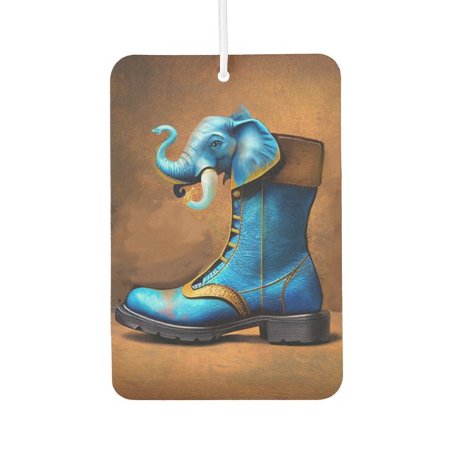 Ambientador Steampunk Elephant Boot protector de aire para coc (Anverso)