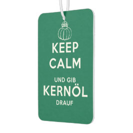 Ambientador Steiermark Österreich mantener la calma mit Kernöl