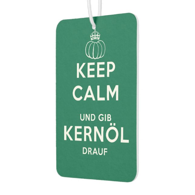 Ambientador Steiermark Österreich mantener la calma mit Kernöl (Izquierda)