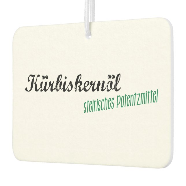 Ambientador Steiermark Österreich Potenzmittel - Kürbiskernöl (Izquierda)