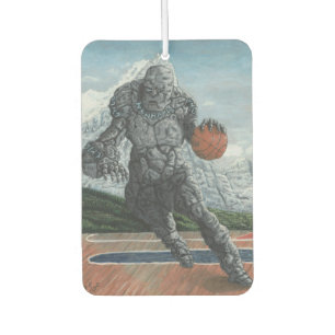 Ambientador Stone Golem Jugando al Aire Freshener del Balonces