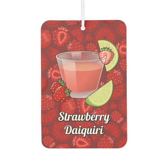 Ambientador Strawberry Daiquiri Air Freshener (Anverso)