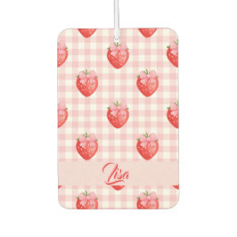 Ambientador Strawberry Personalized Air Freshener